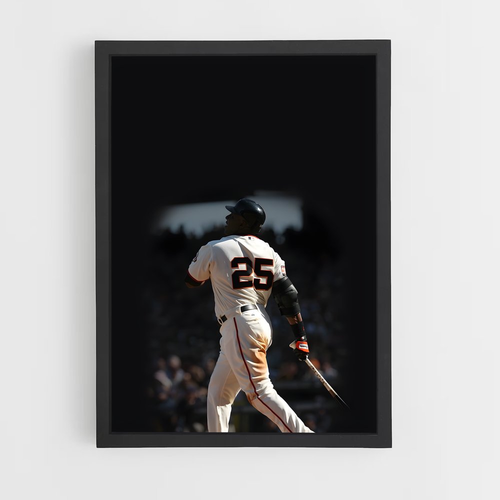 Poster Home Run King – affiche Baseball (vue 2)